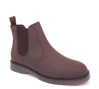 Frank James Men's Naseby Leather Chelsea Boots in Chocolate | Size: 7 Frank James Chocolate 7