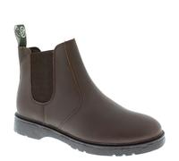 Frank James Rockingham Mens Leather Chelsea Boots - Dark Brown - 12 UK