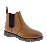 Frank James Rockingham Mens Leather Chelsea Boots - Tan - 10 UK