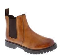 Frank James Rutland Leather Chelsea Boots in Tan | Size: 3 Frank James Tan 3
