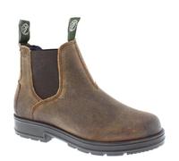 Frank James Suffolk Women's Leather Ankle Chelsea Boots Bison UK 3