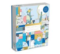 Frank Lloyd Wright City by the Sea Foil Puzzle: 1000 Pieces