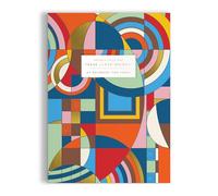 Frank Lloyd Wright Hoffman House Premium A5 Notebook | Art By Frank Lloyd Wright, Geometric Art, Journaling, Note Taking, 300 Lined Pages, Recycled Paper, Size: 6 x 8.25 x 0.75"