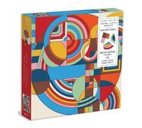 Frank Lloyd Wright Hoffman House Rug 500 Piece Puzzle with Shaped by Galison