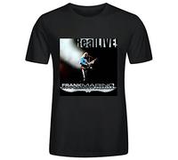 Frank Marino Reallive Mens T Shirts Design Crew Neck Medium Black