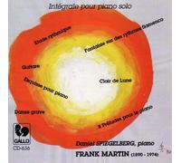 Frank Martin - Integrale Pour Piano Solo