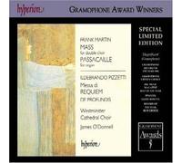 Frank Martin: Mass for double choir Passacaille for organ / Ildebrando Pizzetti: Messa Di Requiem de Profundis