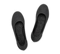 Frank Mully Women's Ballet Flats Slip On Knit Dress Shoes Pumps Shoes Round Toe