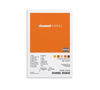 Frank Ocean Album Cover Poster - Channel ORANGE Decorative Painting Canvas Wall Art, 12x18inch (30x45cm) - Modern Family Bedroom Decor