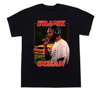 Frank Ocean Blond T-Shirt Men - Hiphop Rap T-Shirt Short Sleeve 100% Cotton Men Tee Cool Print Streetwear Black