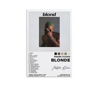 Frank Ocean Blonde Album Cover Canvas Wall Art Home Posters Are Suitable for Bedroom Dining Room And Living Room Beautiful Artwork Is A Great Gift for FriendsUnframe-style12x18inch(30x45cm)