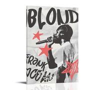 Frank Ocean Blonde Anti Splash Art Posters Living Room And Bedroom Hanging Paintings Suitable for Multiple Scenarios No Need for Punching Easy to Install Suitable for Gifts And Personal UseFrame-style
