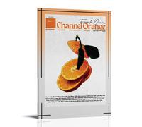 Frank Ocean Channel Orange Anti Splash Art Posters Living Room And Bedroom Hanging Paintings Suitable for Multiple Scenarios No Need for Punching Easy to Install Suitable for Gifts And Personal UseFra