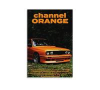 Frank Ocean Channel Orange Creative Waterproof Decorative Paintings Free of Framing Directly Pasted with Moisture-proof And Anti Fouling Materials Living Room Bedroom Hanging Paintings Artistic Sense