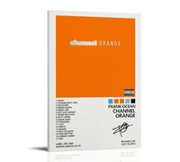 Frank Ocean - Channel ORANGE Poster; Room Aesthetics, Canvas Oil Painting, Album/movie Poster Hanging Picture