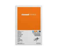 Frank Ocean Channel OrangeWaterproof Poster Art Living Room Wall Bedroom Decoration Home Office And Gift Preparation Exquisite Gifts for Giving to People24x36inch(60x90cm)Frank Ocean Channel Orange