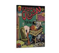 Frank Ocean Hip Hop Comics Vintage Posters Poster Decorative Painting Canvas Wall Posters And Art Picture Print Modern Family Bedroom Decor Posters 08x12inch(20x30cm)