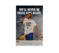 Frank Ocean Nikes Concert Poster Creative Waterproof Decorative Paintings Free of Framing Directly Pasted with Moisture-proof And Anti Fouling Materials Living Room Bedroom Hanging Paintings Artistic