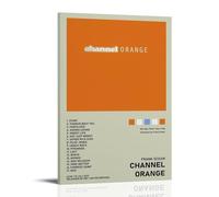 Frank Ocean“s Channel Orange Album Canvas Wall Art Home Posters Are Suitable for Bedroom Dining Room And Living Room Beautiful Artwork Is A Great Gift for FriendsFrame-style20x30inch(50x75cm)