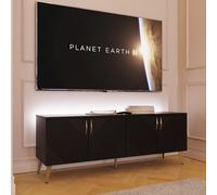 Frank Olsen Ava 4 Door TV Unit - Black