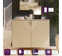 Frank Olsen Ava Tall Sideboard White