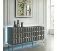 Frank Olsen Elevate Sideboard Grey With Led Mood Lighting