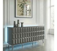 Frank Olsen Elevate Smart 3 Door Sideboard - Grey