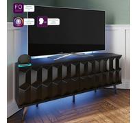 Frank Olsen Furniture Elevate 1200 Corner Tv Cabinet - Black
