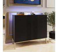 Frank Olsen Furniture Frank Olsen Iona Tall Sideboard - Black