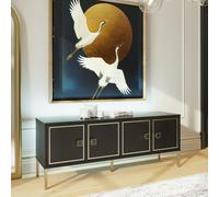 Frank Olsen Furniture MIA Large TV Cabinet - Black / Bronze