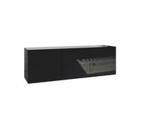 Frank Olsen Intel 1500 LED AV/TV Cabinet, Black