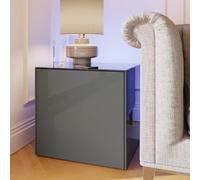Frank Olsen Intel Grey Side Table With Led Ambient Lighting