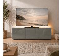 Frank Olsen Intel Smart LED 3 Door Large 70 Inch TV Unit - Grey