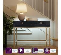 Frank Olsen Lyra Console Table Midnight Onyx