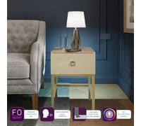 Frank Olsen Lyra Lamp Table Alabaster