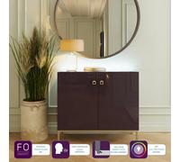 Frank Olsen Lyra Tall Sideboard Plum Black