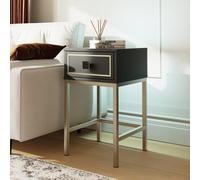 Frank Olsen Mia 1 Drawer Lamp Table - Black