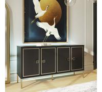 Frank Olsen Mia 4 Door Sideboard - Black