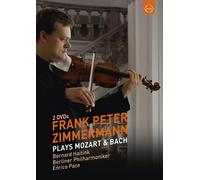 Frank Peter Zimmerman Plays Mozart and Bach DVD (2017) Benedict Mirow cert E 2