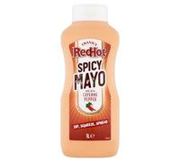 Frank’s RedHot Spicy Mayonnaise 1L, Creamy & Fiery Sauce for Burgers, Sandwiches & Dips, Catering-Size & Ready to Use