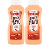 Frank’s RedHot Spicy Mayonnaise, Made with Cayenne Pepper, 1L (Pack of 2)