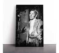 Frank Sinatra (1) - | Canvas Wall Art Print | Framed & Ready to Hang Picture | Modern Home Decor for Living Room, Bedroom, Kitchen or Office | 30x20 Inches