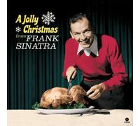 Frank Sinatra A Jolly Christmas From [White Vinyl] LP in Black Frank Sinatra Black