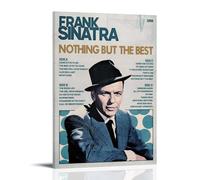 Frank Sinatra Canvas Wall Art Home Posters Are Suitable for Bedroom Dining Room And Living Room Beautiful Artwork Is A Great Gift for FriendsFrame-style12x18inch(30x45cm)