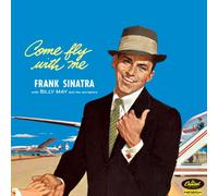 Frank Sinatra - Come Fly With Me - Miniature Poster With Black Card Frame