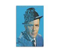 Frank Sinatra Fly Me To The Moon Rapper Music Signed Limited Album Cover Prints Posters Canvas Wall Art Room Aesthetic Posters Music Classroom Bedroom Wall Decor Art 08x12inch(20x30cm) Unframe-style