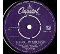 Frank Sinatra - I've Heard That Song Before / The Moon Was Yellow [7" Vinyl]