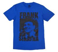 Frank Sinatra Montage Photos T-Shirt in Blue | Size: 2XL Frank Sinatra Blue 2XL