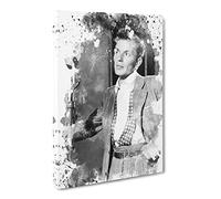 Frank Sinatra No.1 V3 Canvas Print | Gallery Wrapped 30mm Frame Wall Art | 30x20 inches | Ready to Hang | Modern Picture | Living Room Bedroom Lounge Office