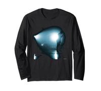 Frank Sinatra On Stage Silhouette by Michael Grecco Long Sleeve T-Shirt